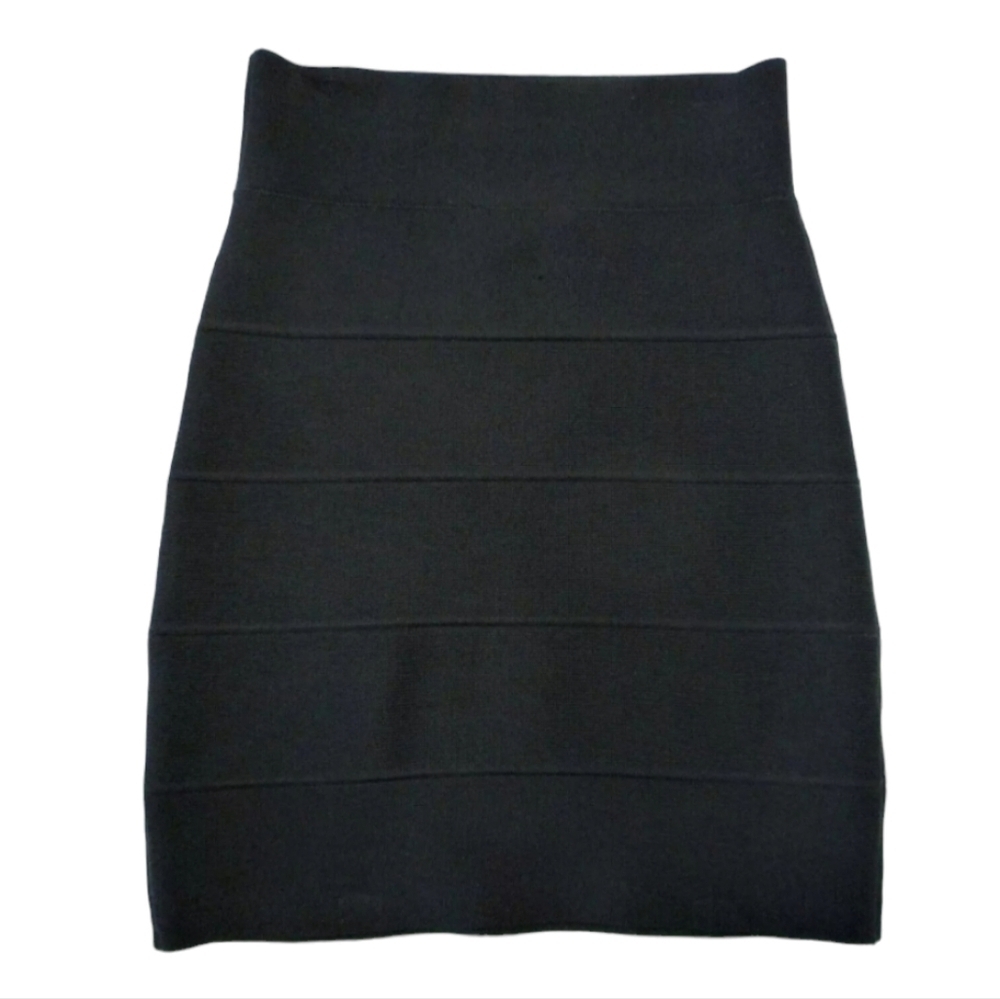 Talula Bandage Bodycon Mini Skirt in Black Y2K‎